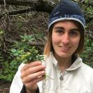 Molly Clemons with chamomile